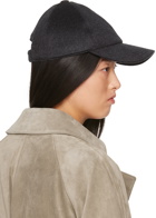 The Row Gray Caspian Cap