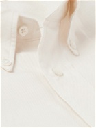 Kaptain Sunshine - Cotton-Chambray Shirt - White
