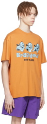 Brain Dead Brown Cotton T-Shirt