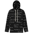 Drôle de Monsieur Not From Paris All Over Print Popover Hoody