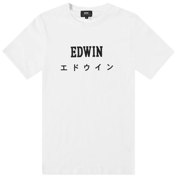 Photo: Edwin Men's Japan T-Shirt in White