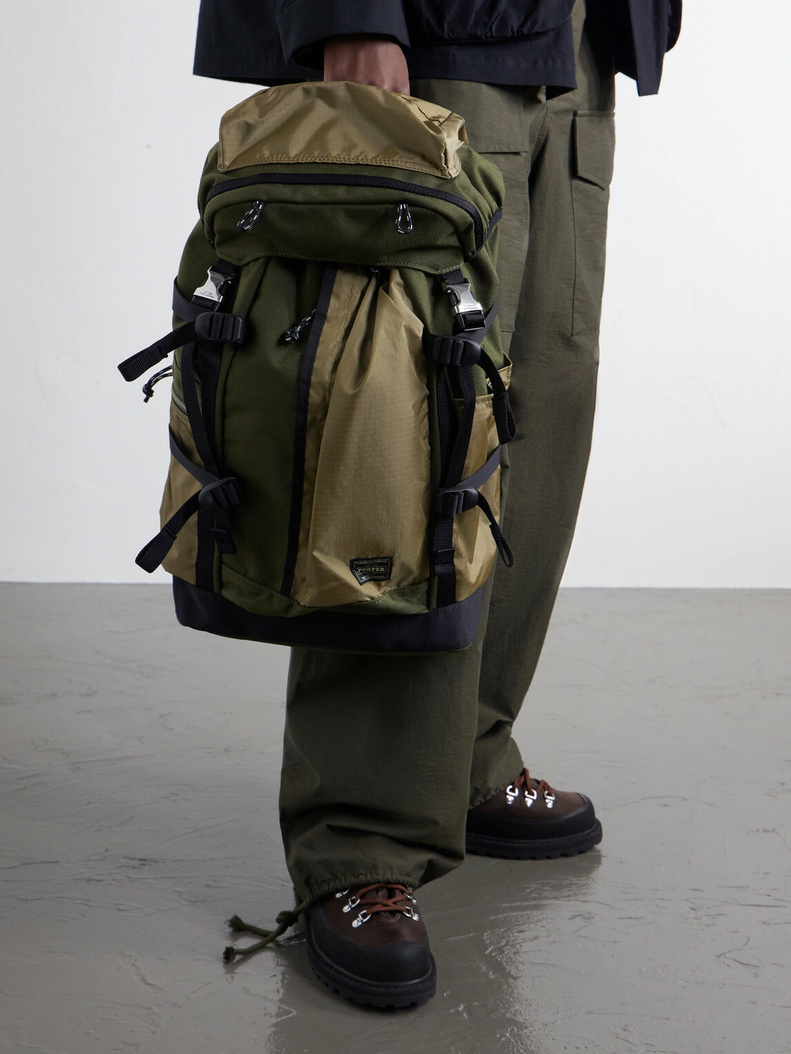 Porter-Yoshida and Co - New Hype Ripstop Backpack - Green