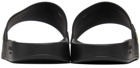 Givenchy Black Rubber Slides