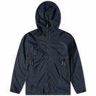 And Wander Men's Pertex Wind Jacket in Navy