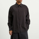 Sage Nation Men's Chisholm Check Shirt in Navy Brown Check