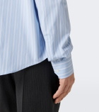 Saint Laurent Striped cotton poplin shirt