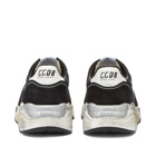 Golden Goose Men's Running Sole Sneakers in Black/Silver/White