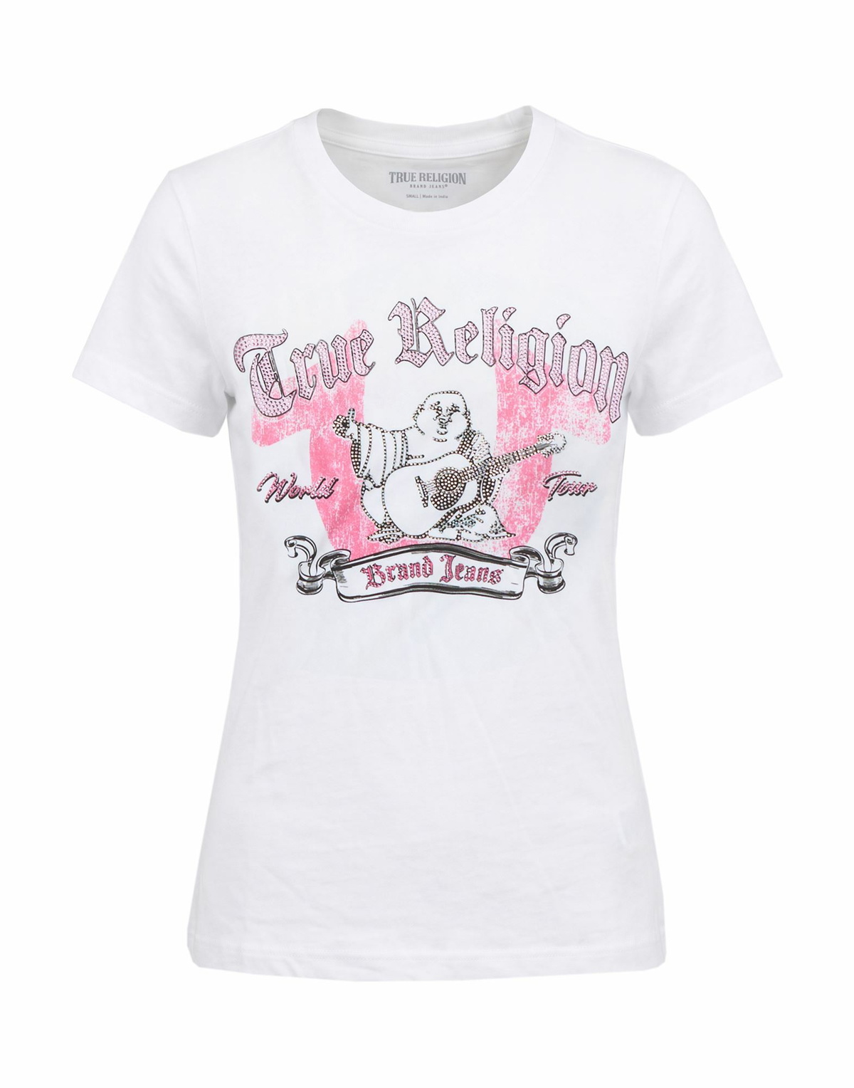 True Religion Womens T-shirt in White
