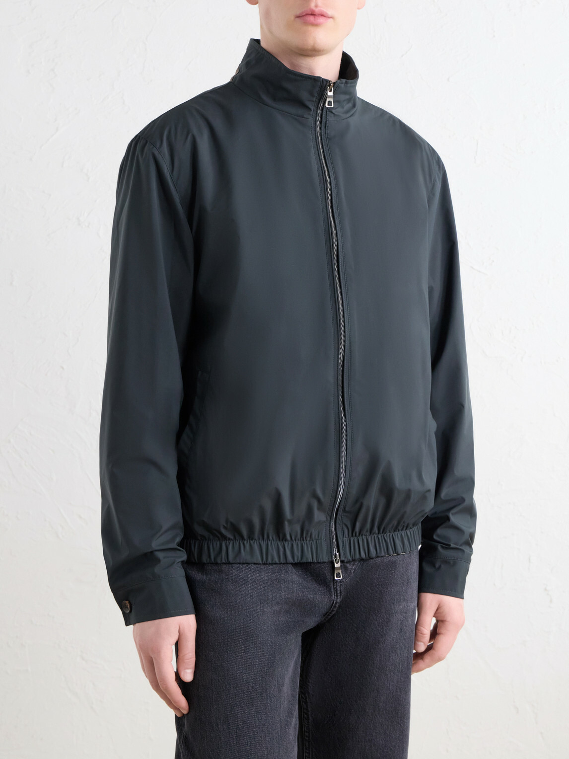 N.PEAL - Shell Blouson Jacket - Green