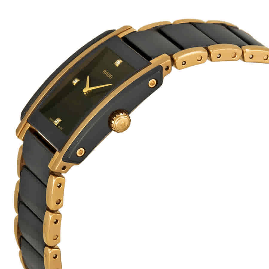 Rado Integral Jubile Ceramic Black Dial Watch R20612712 Rado