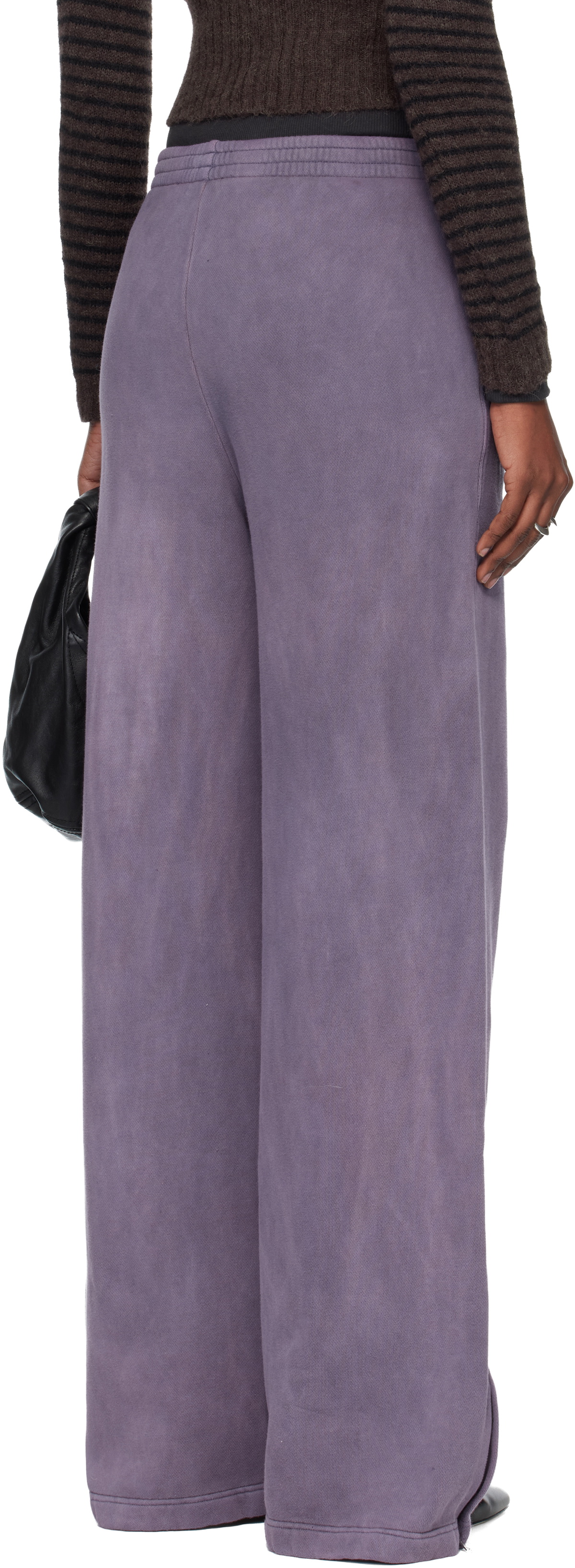 OUR LEGACY Purple Zip Lounge Pants
