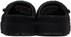 PDF Black Sherpa Fleece Sandals