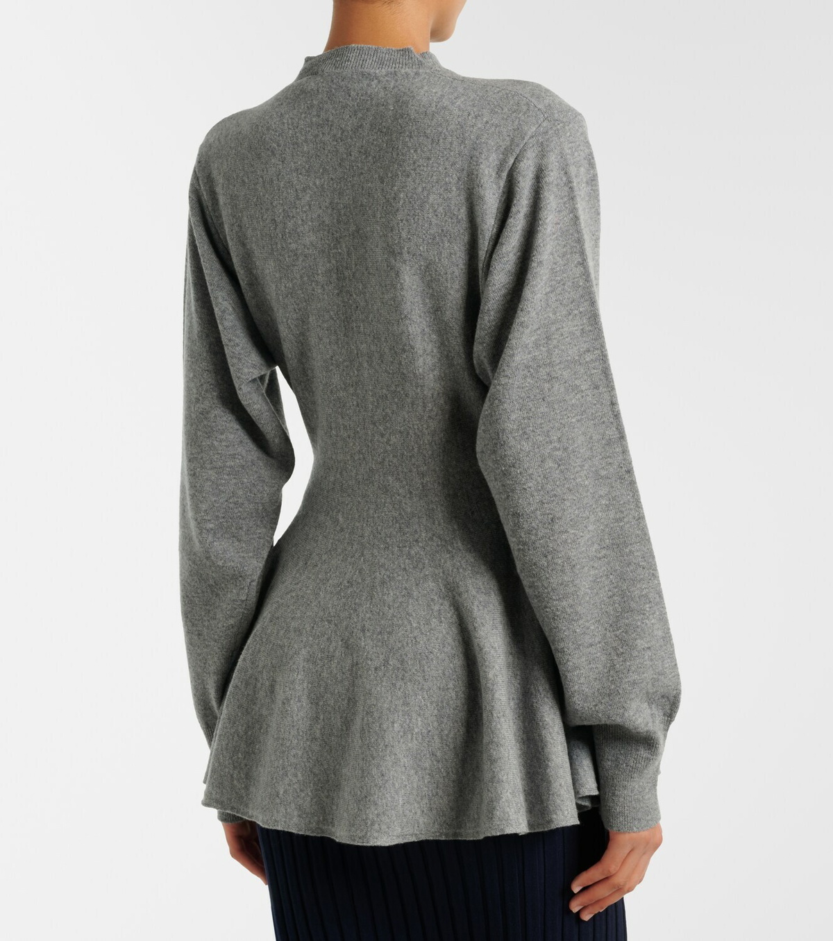 Stella McCartney Peplum virgin wool top