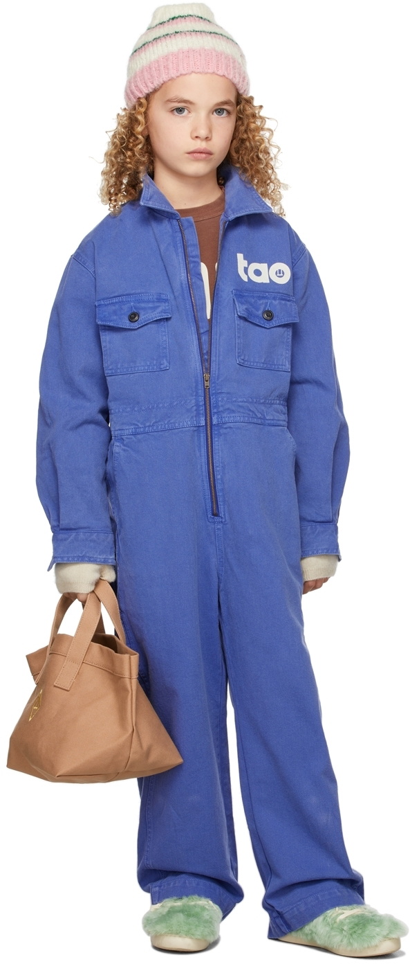 The Animal Observatory Kids Blue Jumpsuit