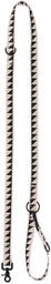 See Scout Sleep Beige & Black Nice Grill City Leash