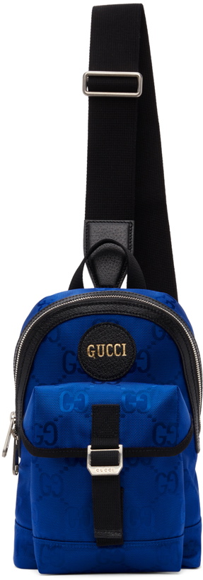 Photo: Gucci Blue Off The Grid GG Sling Bag