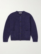 FrizmWORKS - Brushed-Knit Cardigan - Purple