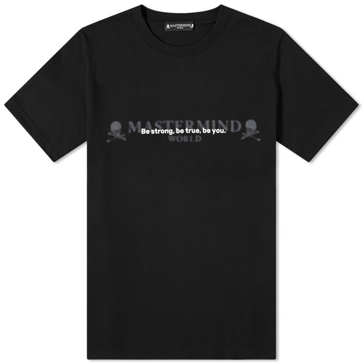 Photo: MASTERMIND WORLD Be Strong Logo Tee