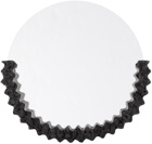 Charlotte Kidger Black Large Raw Edge Mirror