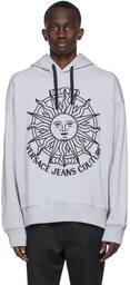 Versace Jeans Couture Grey Sunflower Garland Hoodie