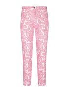 MC2 Saint Barth Woman Pink Paisley Print Denim Belleville