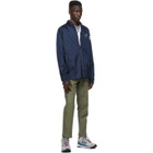 adidas x Human Made Navy Hooded Windbreaker Jacket