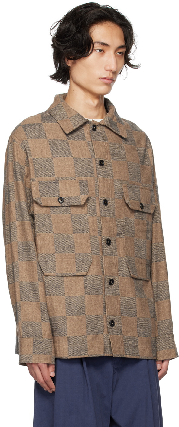 Henrik Vibskov Brown Field Shirt