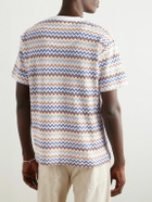 Missoni - Crochet-Knit Cotton T-Shirt - Multi