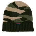 MC2 Saint Barth Blended Cashmere Hat With St. Barth Army Patch