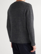 Inis Meáin - Donegal Linen Sweater - Gray