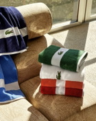 Lacoste Lcasual Towel 55 C Mx100 Cm Red Bathing