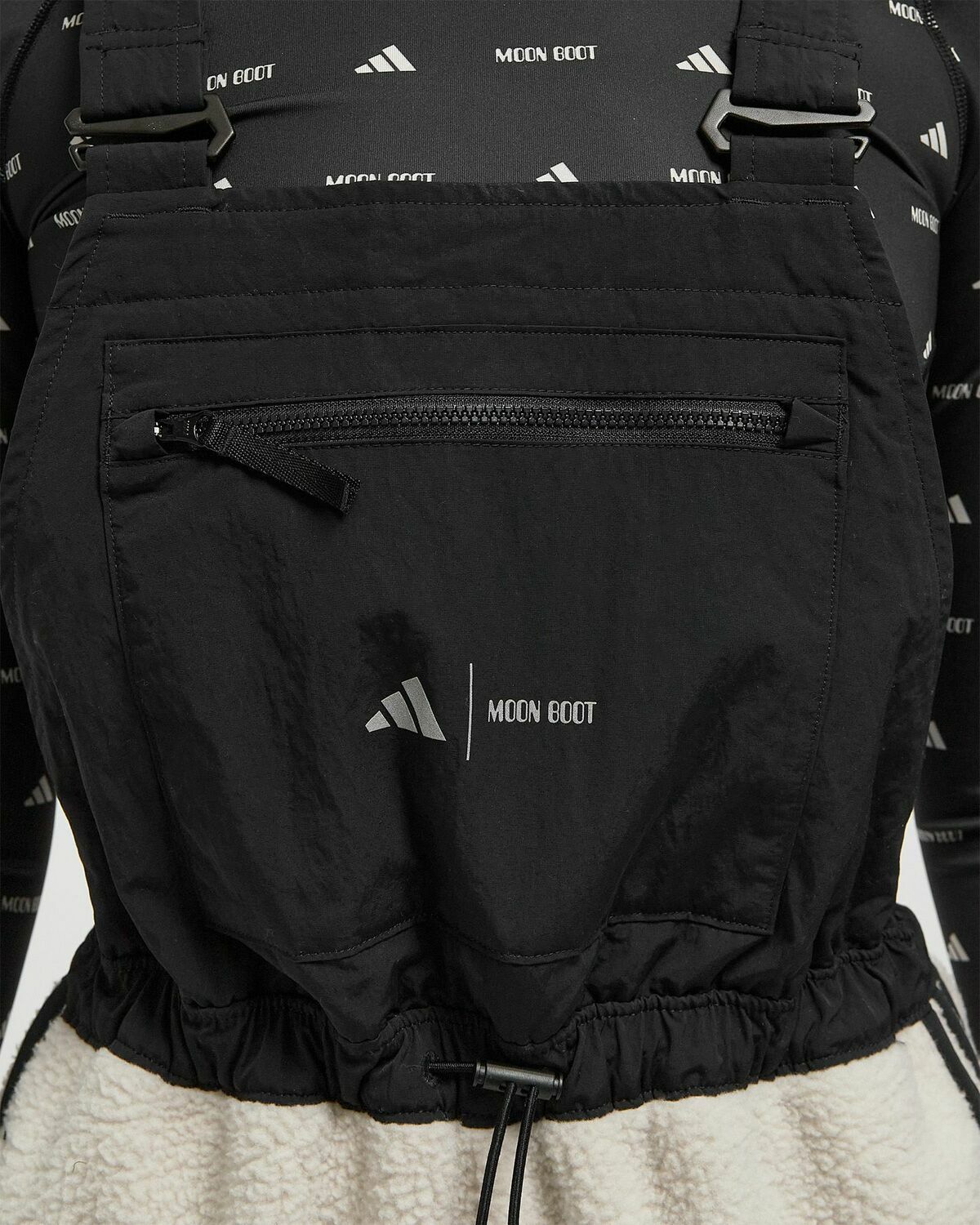 Adidas X MOON BOOT Bib Pant Brown Womens Casual Pant