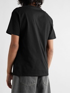 Saturdays NYC - Logo-Print Cotton-Jersey T-Shirt - Black