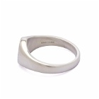 Serge DeNimes Men's Envy Signet Ring in Sterling Silver