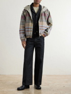 Aimé Leon Dore - Reversible Checked Shell Windbreaker Jacket - Brown