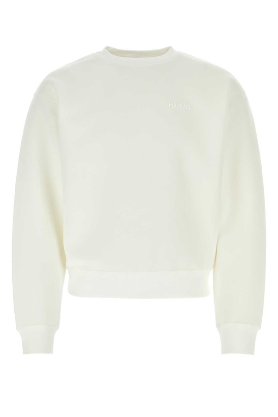 Photo: Mackage White Jersey Julian Sweatshirt