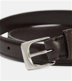 The Row Slim leather belt