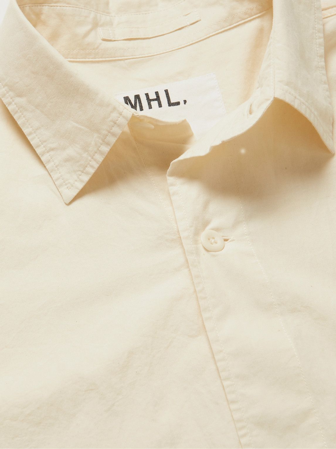 Margaret Howell - MHL Cotton-Poplin Shirt - Neutrals Margaret Howell