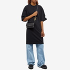 JW Anderson Women's Open Back T-Shirt Dress in Black