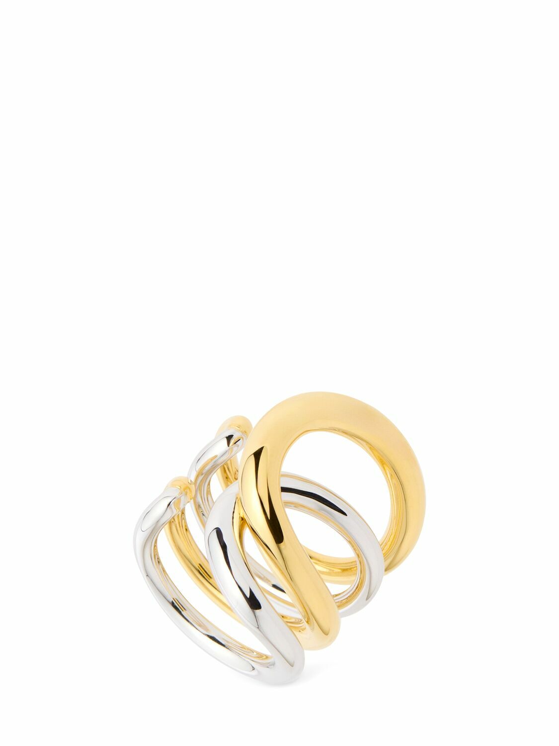 CHARLOTTE CHESNAIS Bague Daisy Vermeil & Silver Ring