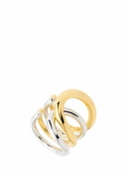 CHARLOTTE CHESNAIS Bague Daisy Vermeil & Silver Ring