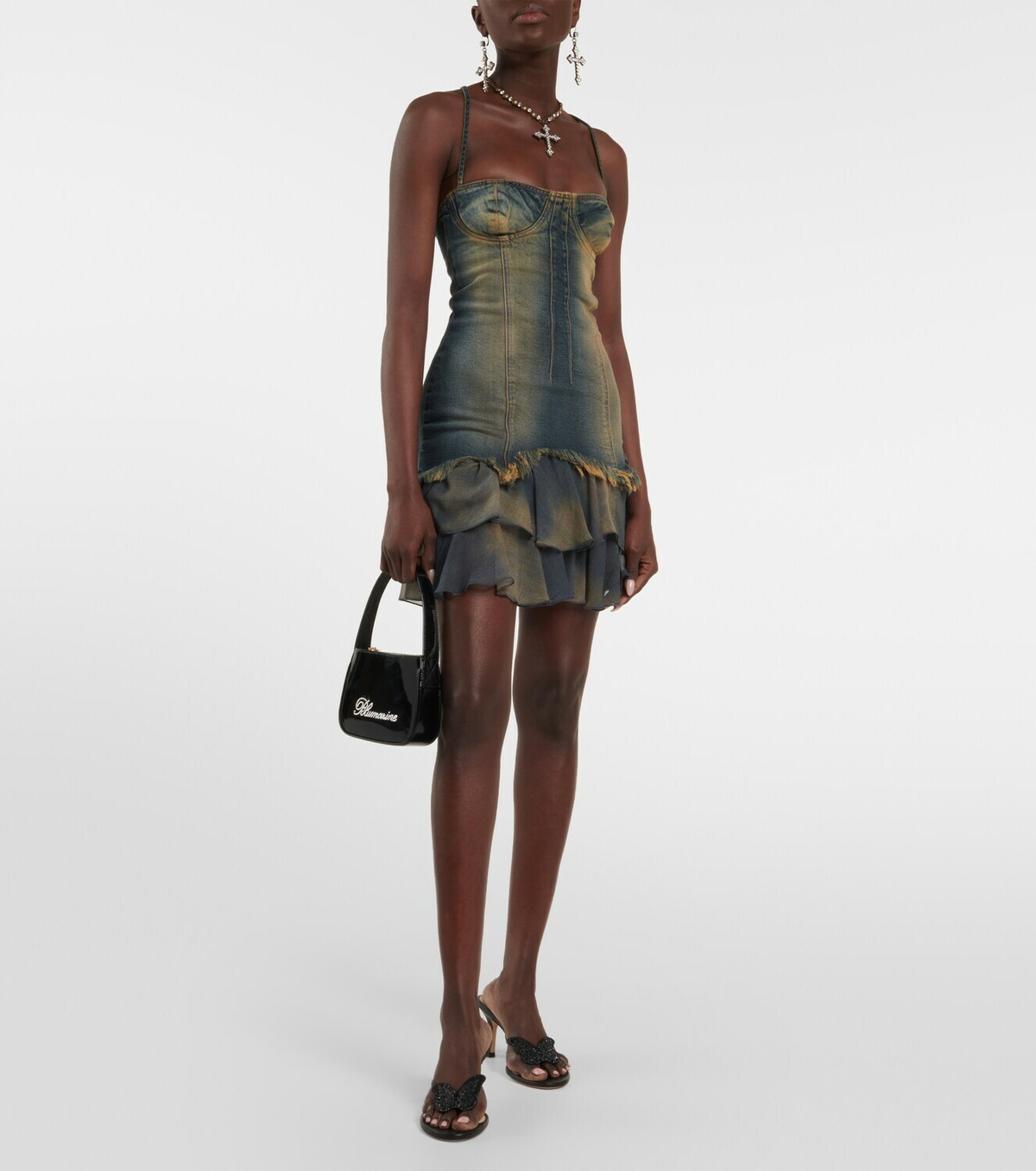 Blumarine Denim minidress Blumarine