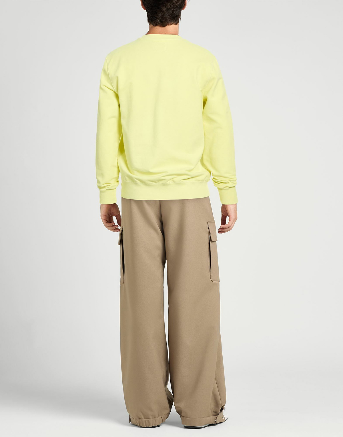 Circolo 1901 Mens Sweatshirt Pastel in Yellow