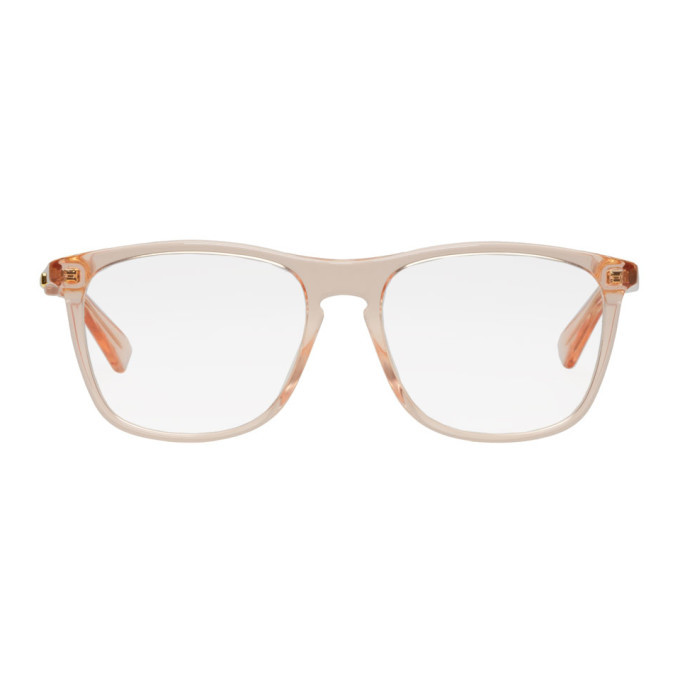 Photo: Gucci Pink Genderless Square Glasses