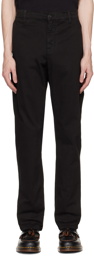 Nudie Jeans Black Easy Alvin Trousers