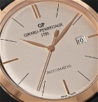Girard-Perregaux - 1966 Automatic 40mm 18-Karat Rose Gold and Alligator Watch - Rose gold