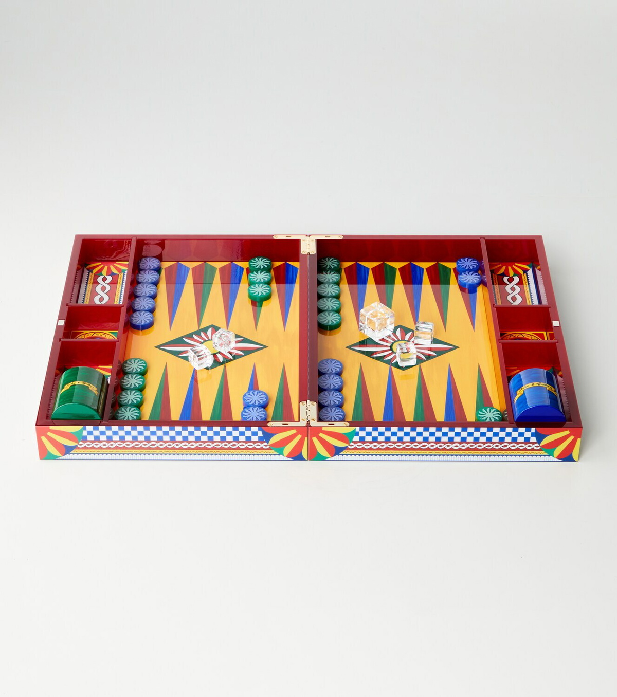 Dolce&Gabbana Casa Carretto backgammon set