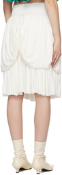 Nicklas Skovgaard SSENSE Exclusive White Claire Midi Skirt