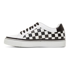 Paul Smith Black and White Checkered Basso Sneakers