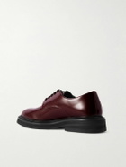 VINNY's - Officer Polished-Leather Derby Shoes - Burgundy